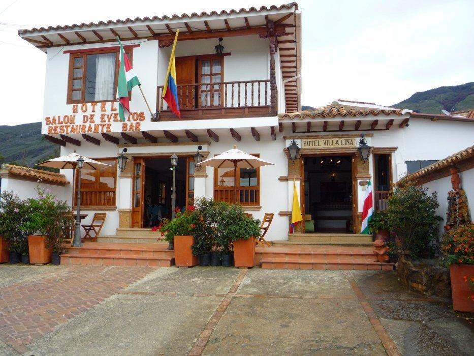 Hotel Spa Villa Lina Villa de Leyva Exteriör bild